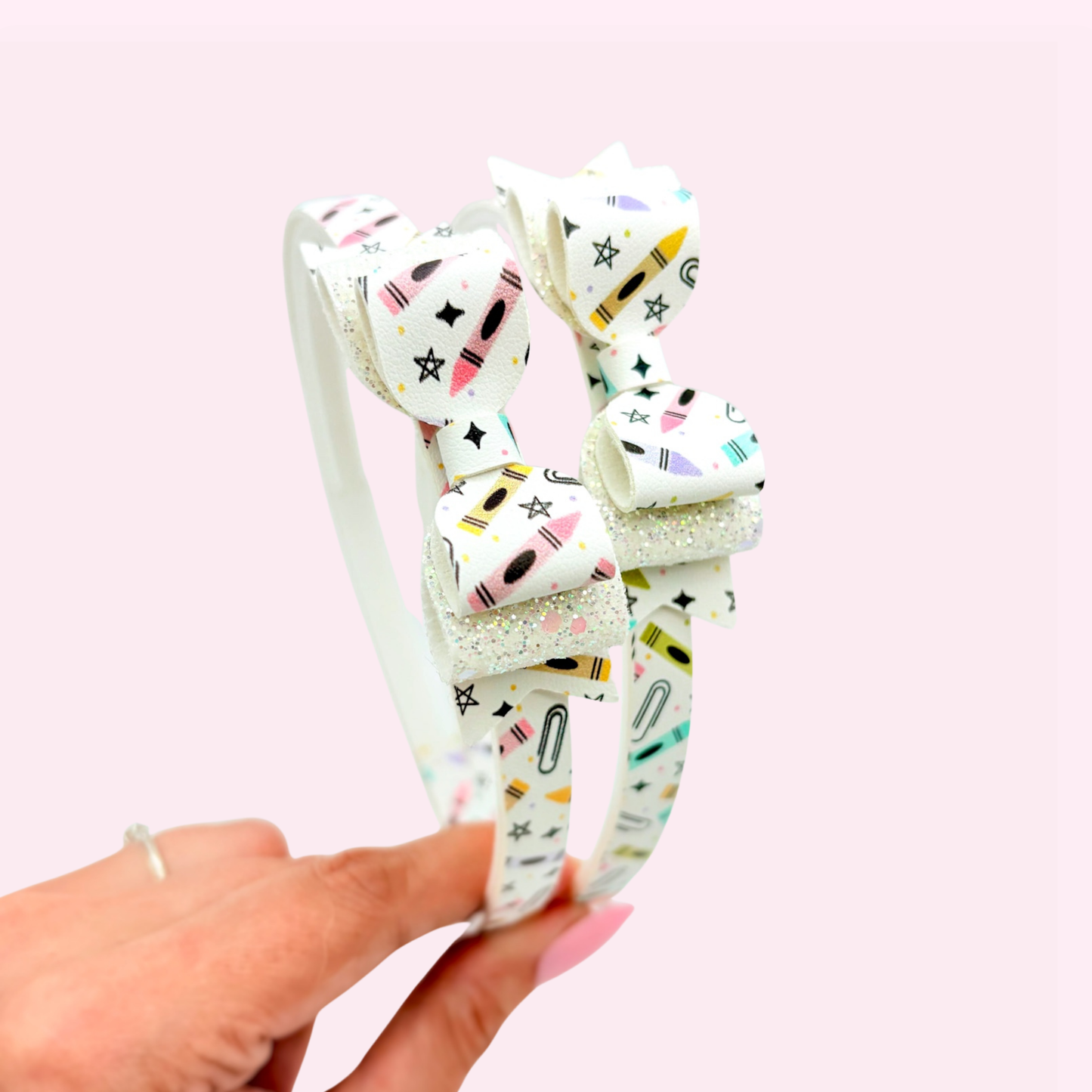 Crayons // Printed Headband