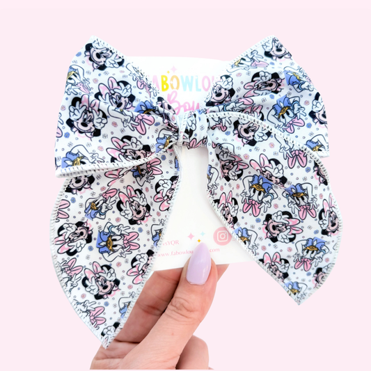 MM & DD // Fabric Fable Bow