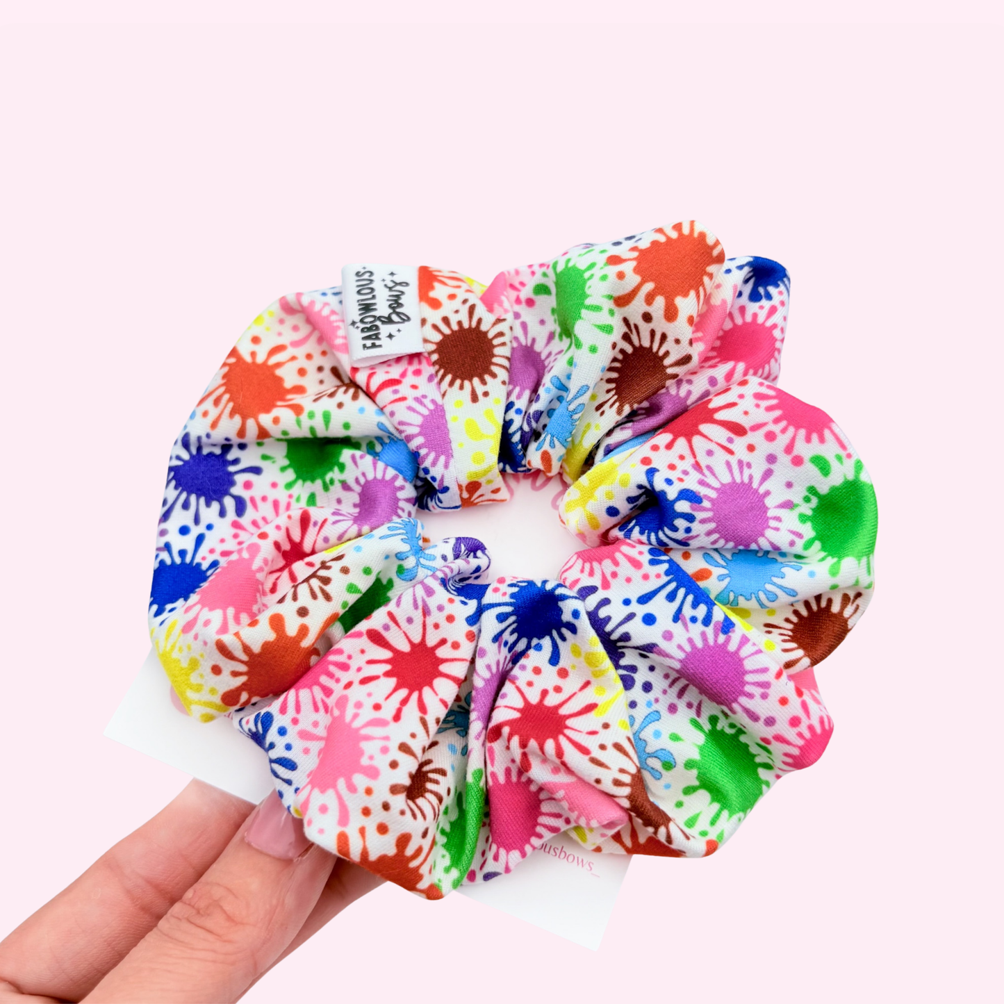 Paint Splatter // Scrunchie 3 for $25
