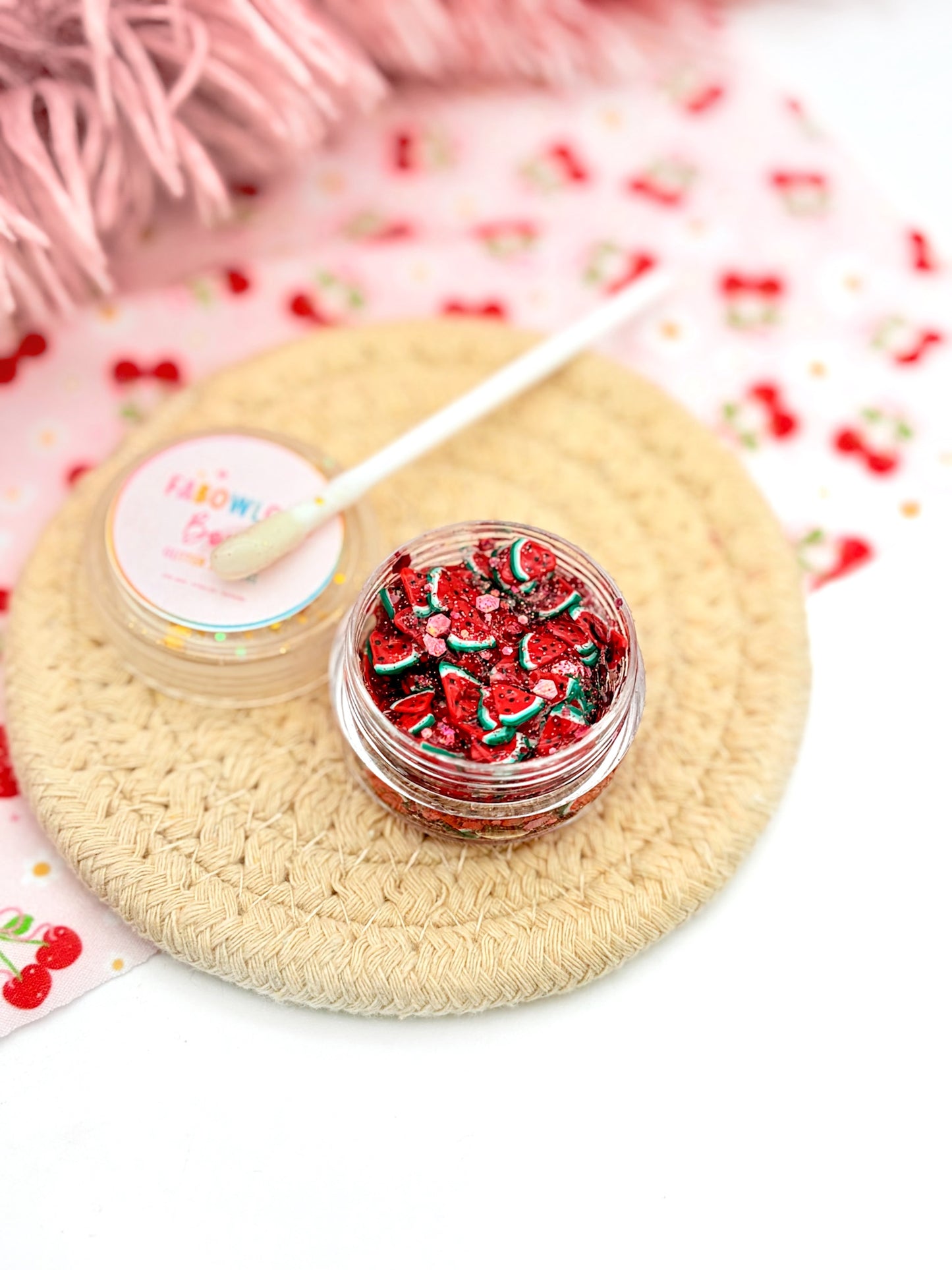 Glitter Hair Gel • Watermelon