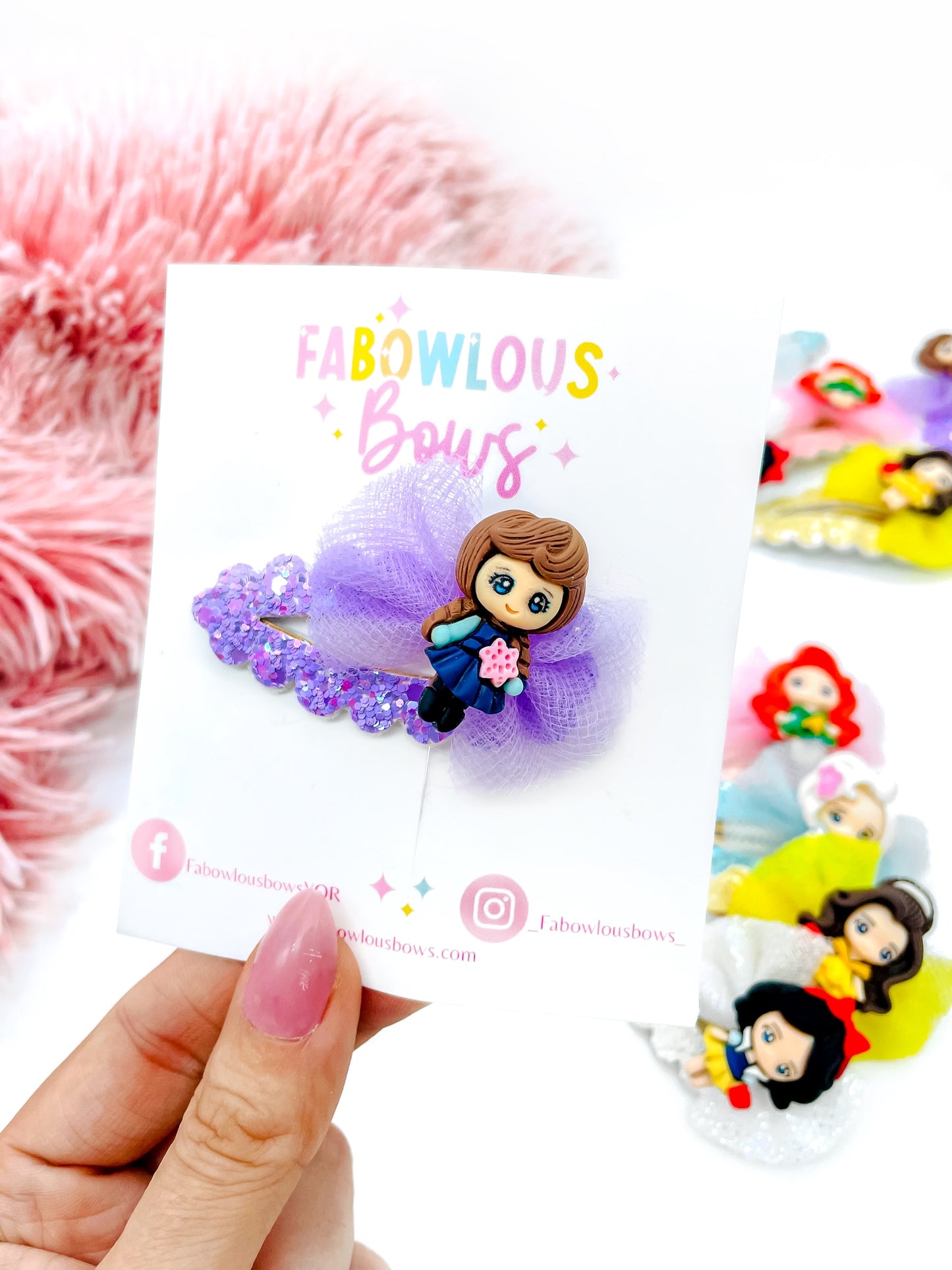 A Princess // Tulle Deluxe Clip