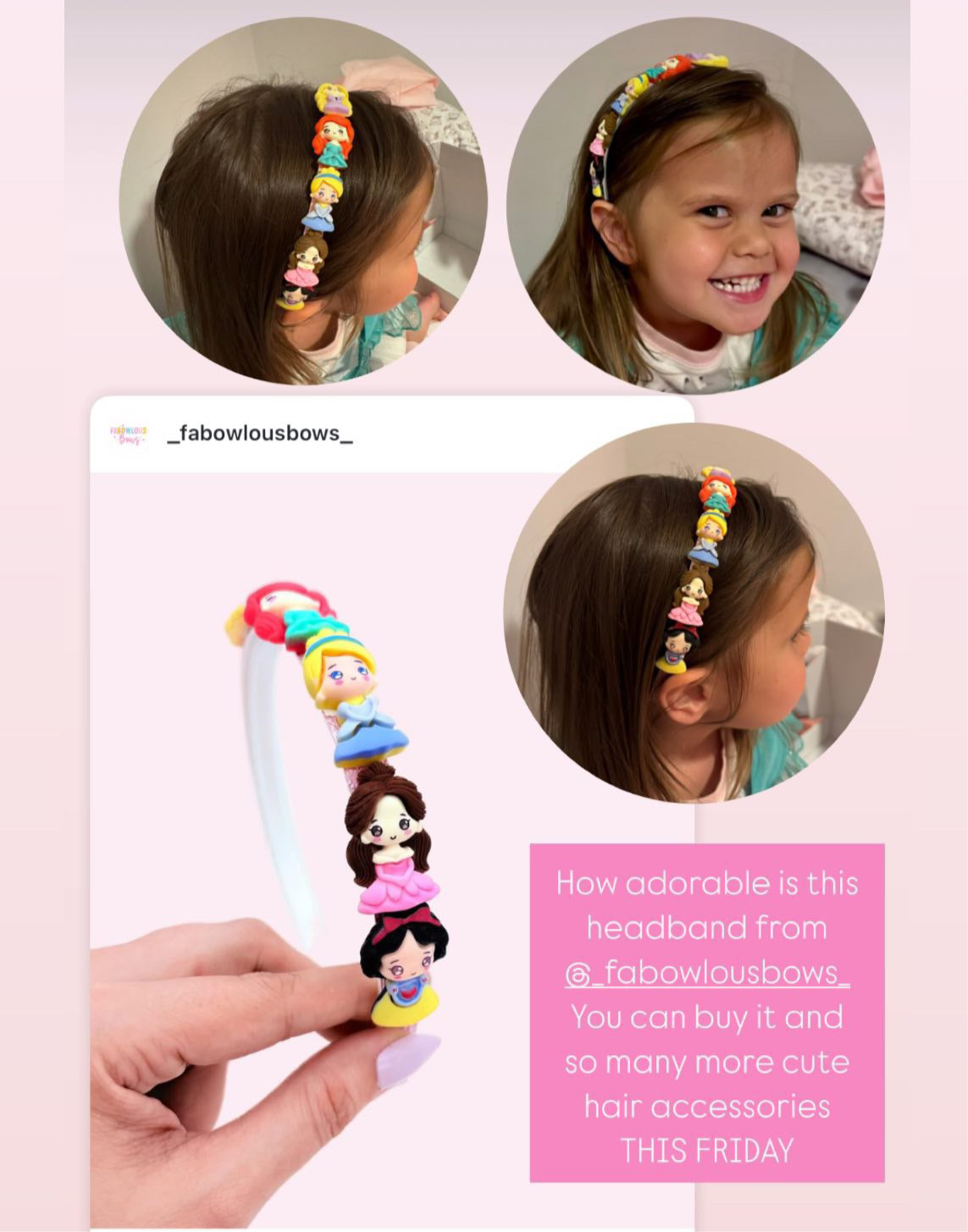 Princesses // Embellishment Headband