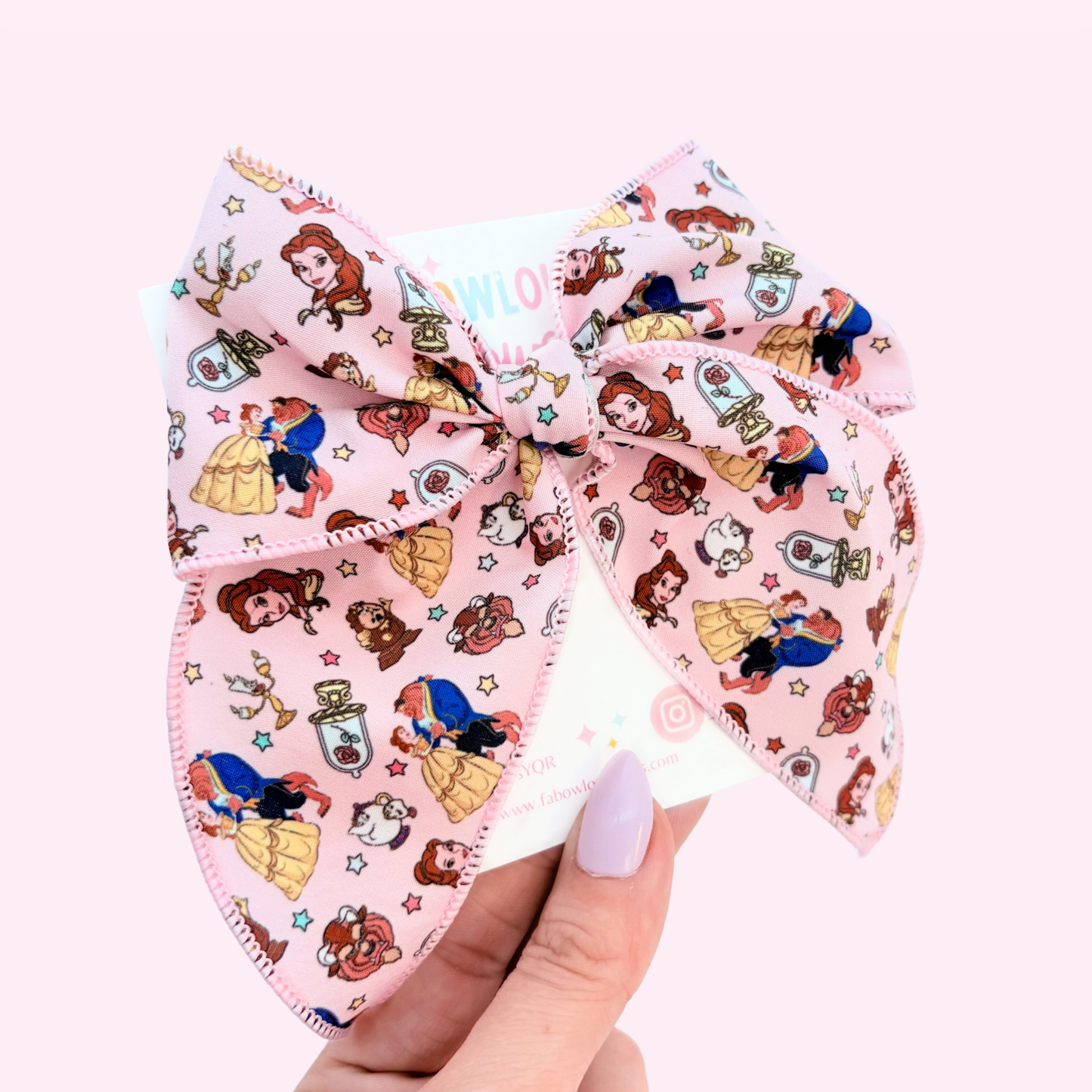 B Princess // Fabric Fable Bow