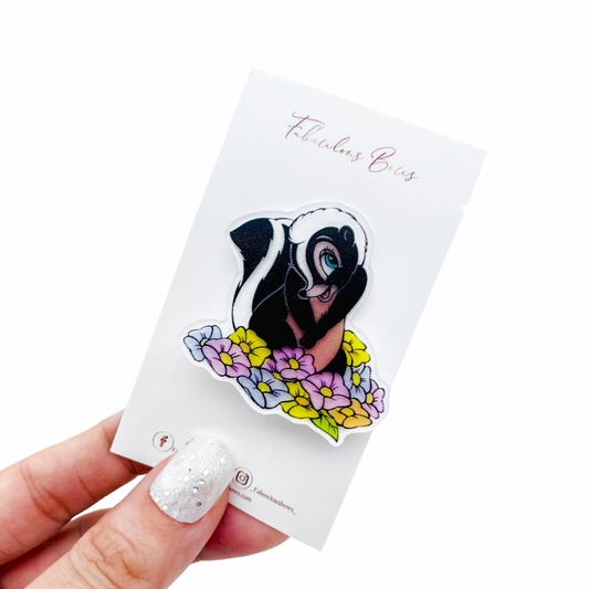 Flower // Acrylic Clip