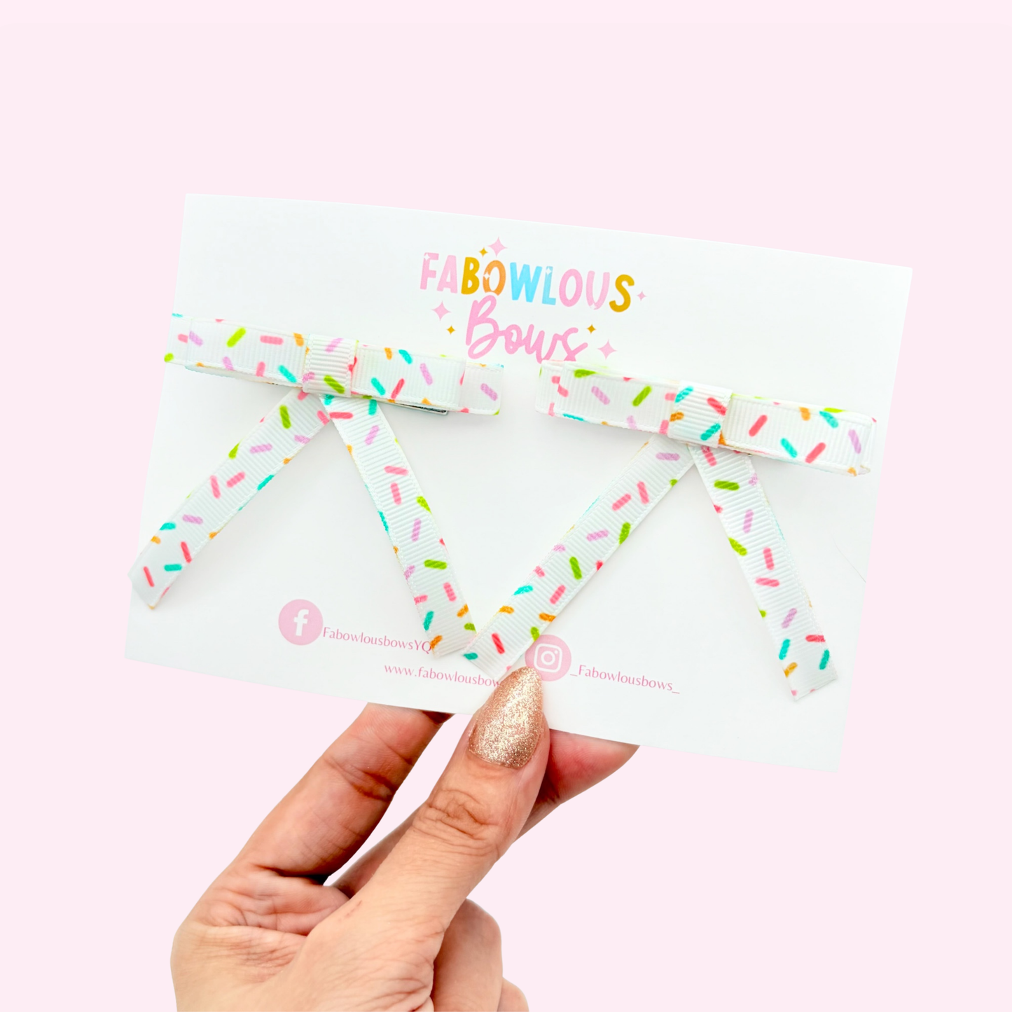 Sugar Sprinkles • Ribbon Pigtails
