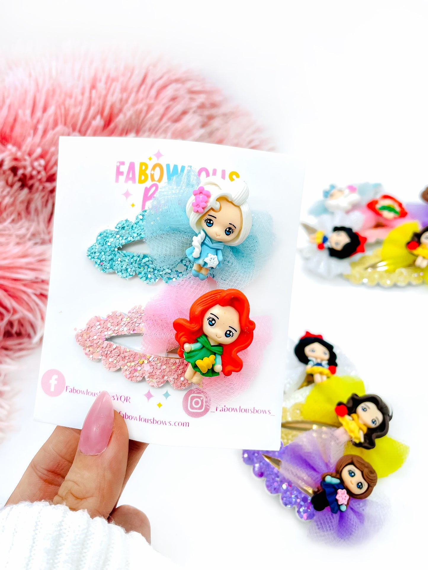 A Mermaid Princess // Tulle Deluxe Clip