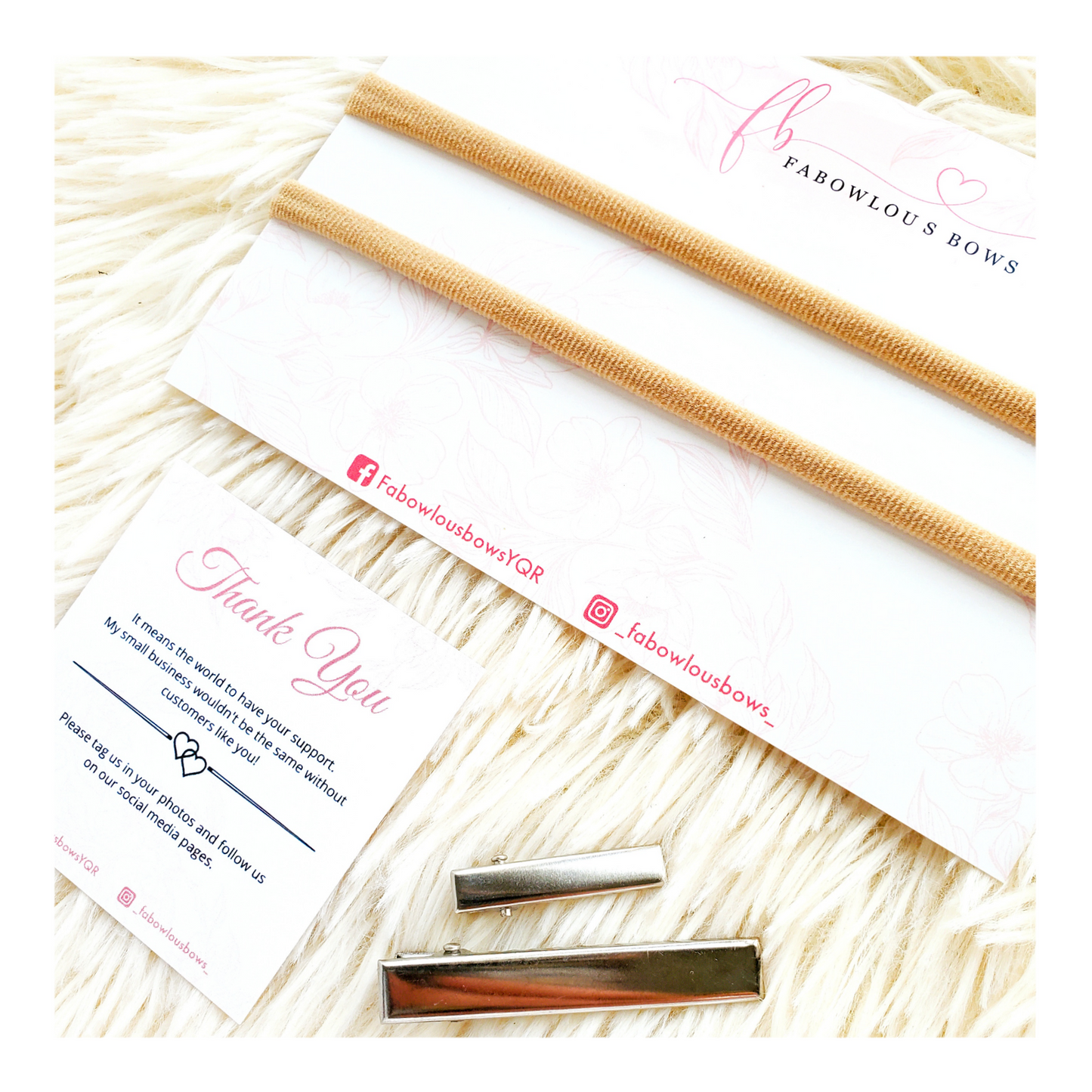 Polka Dot // Fabric Fable Bow