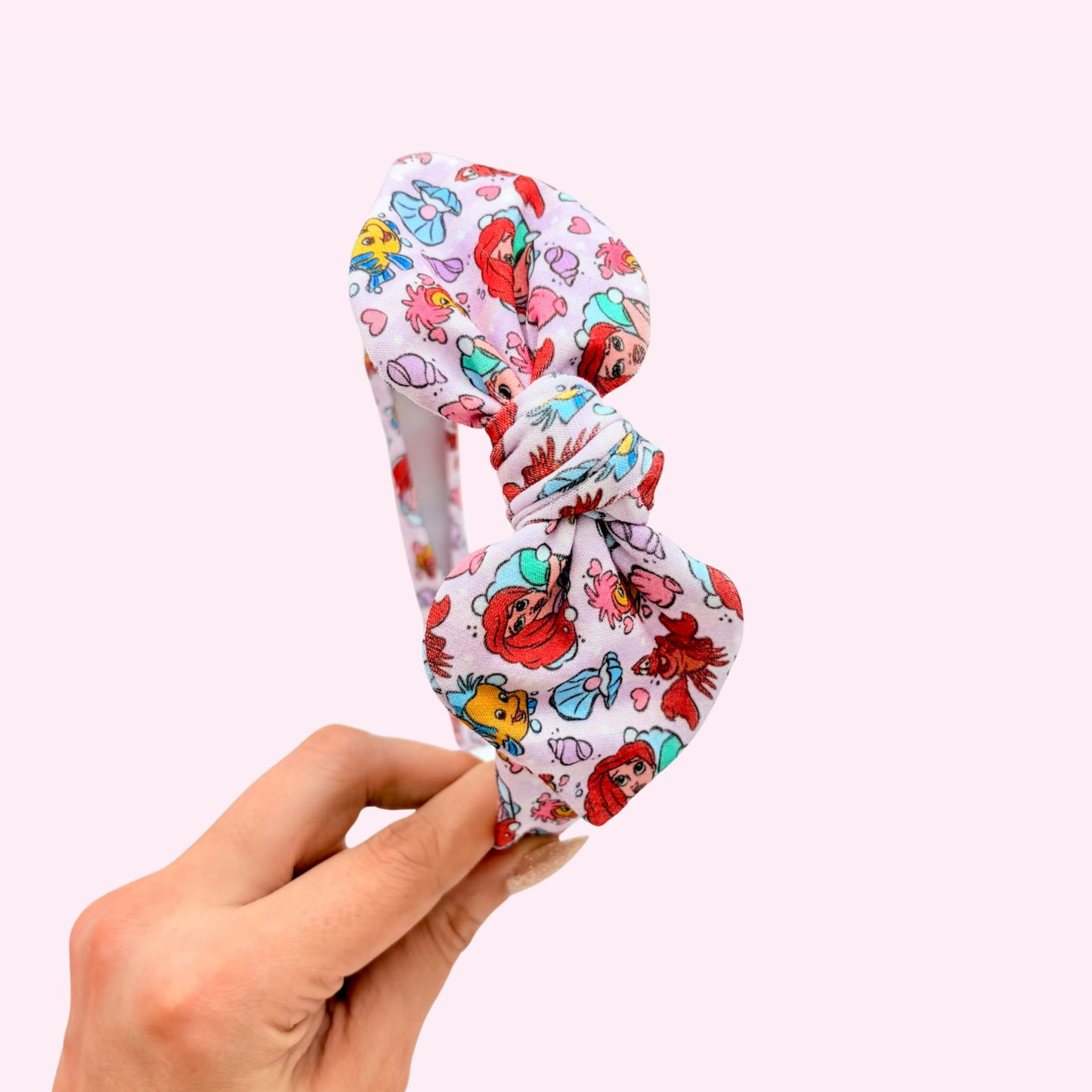 Little Mermaid • Knotted Fabric Headband