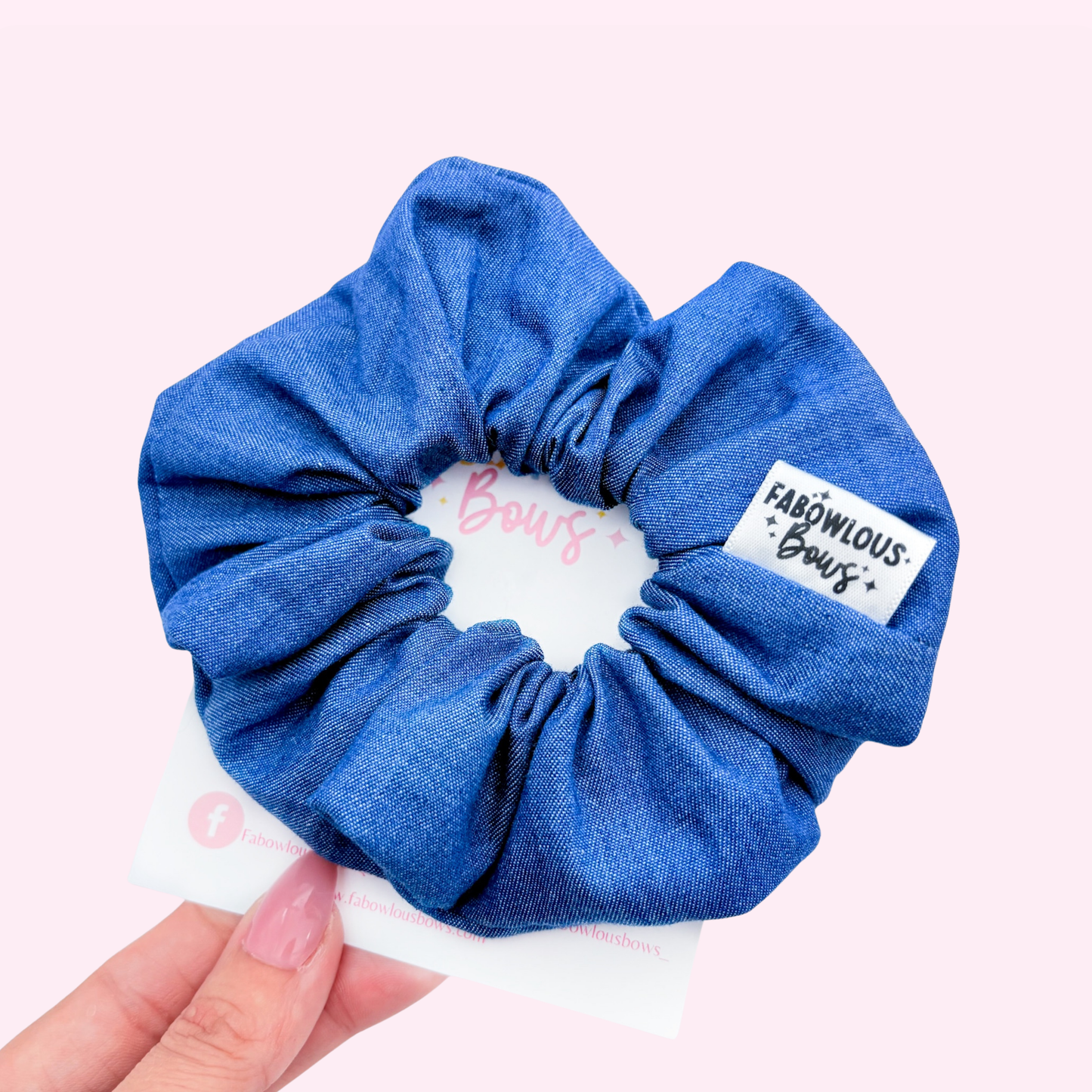 Dark Denim // Scrunchie 3 for $25