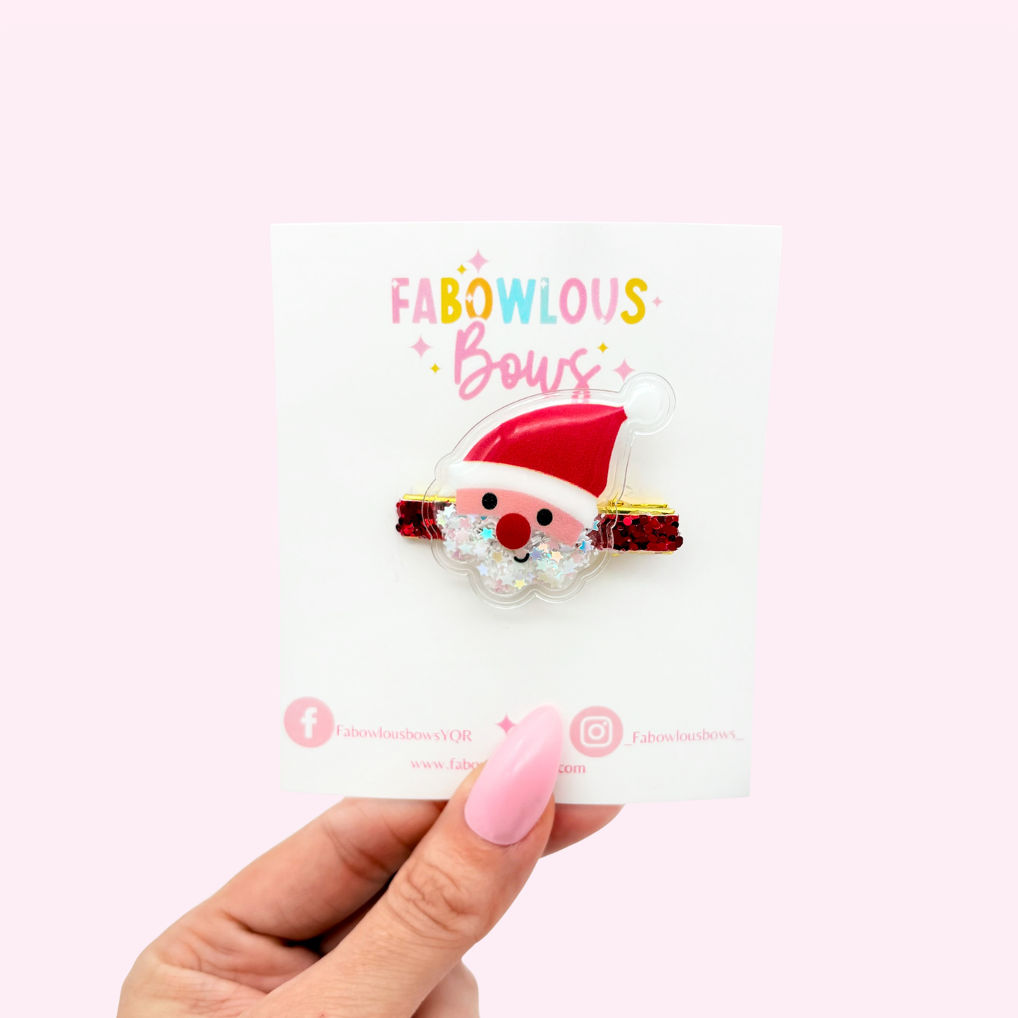 Santa Claus // Confetti Clip