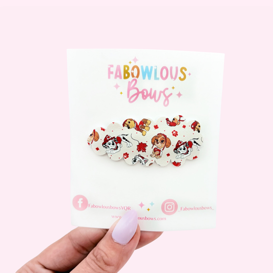 Canada Day Pups // Snap Clip - 3 for $10