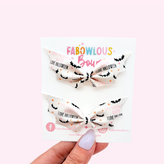 Fricken Bats // Pinch Bow Pigtails