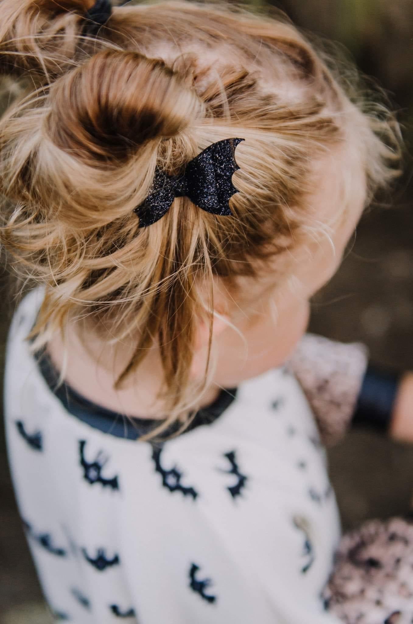Pink Bats // Pigtail Set