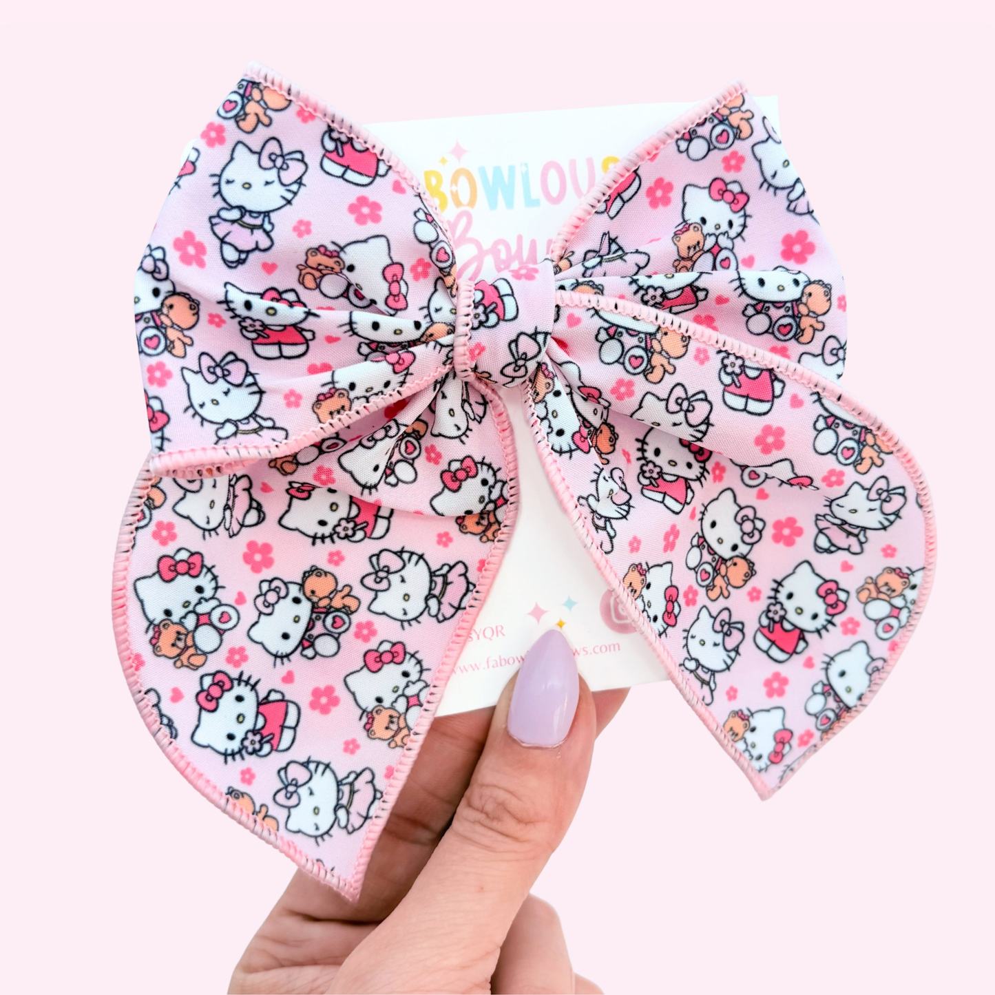 Hello Cutie // Fabric Fable Bow