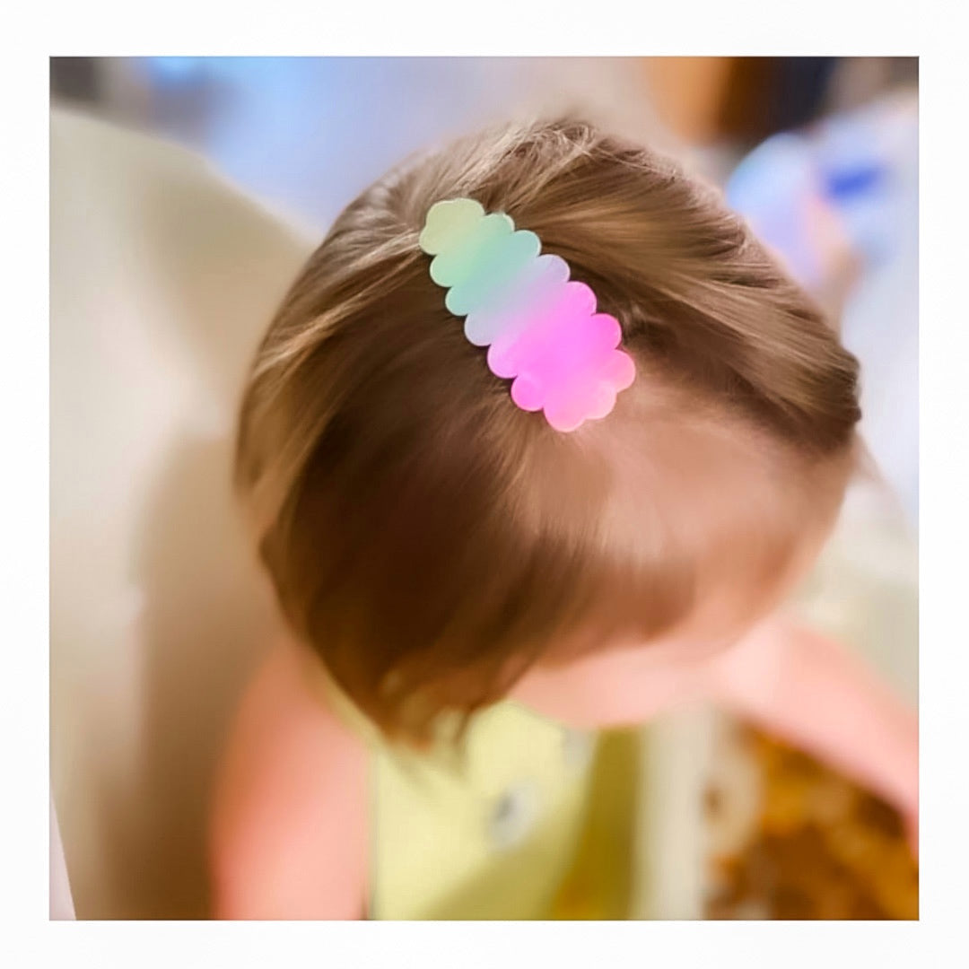 Pastel Stripes // Snap Clip (3 for 10)