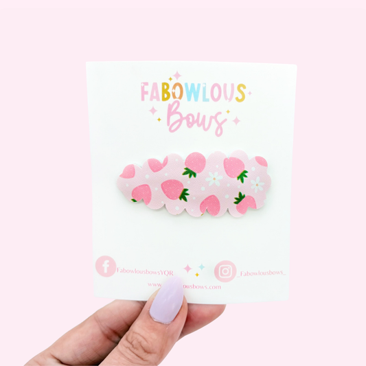 Strawberry Fields // Snap Clip - 3 for $10