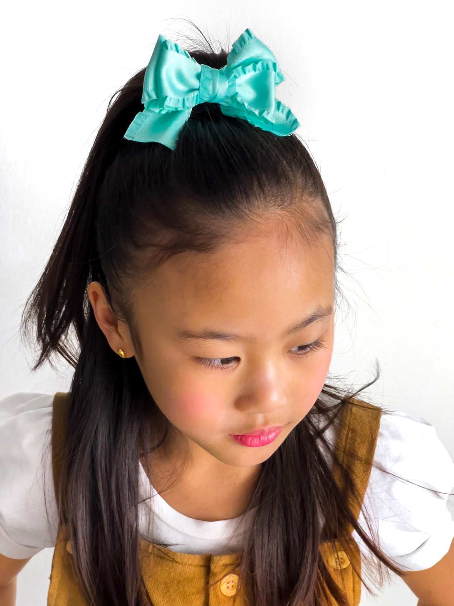 Large Elegant Ribbon // Teal