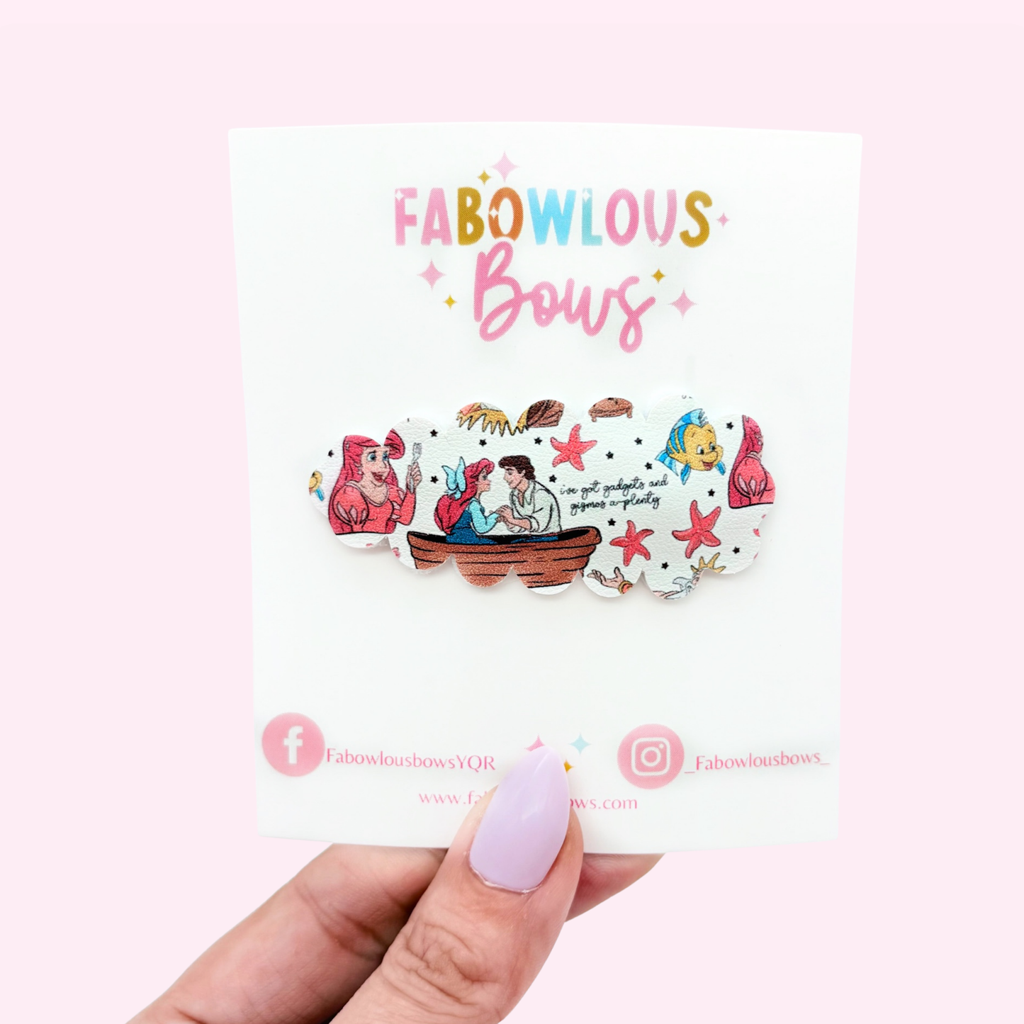 A Mermaid Princess // Snap Clip - 3 for $10