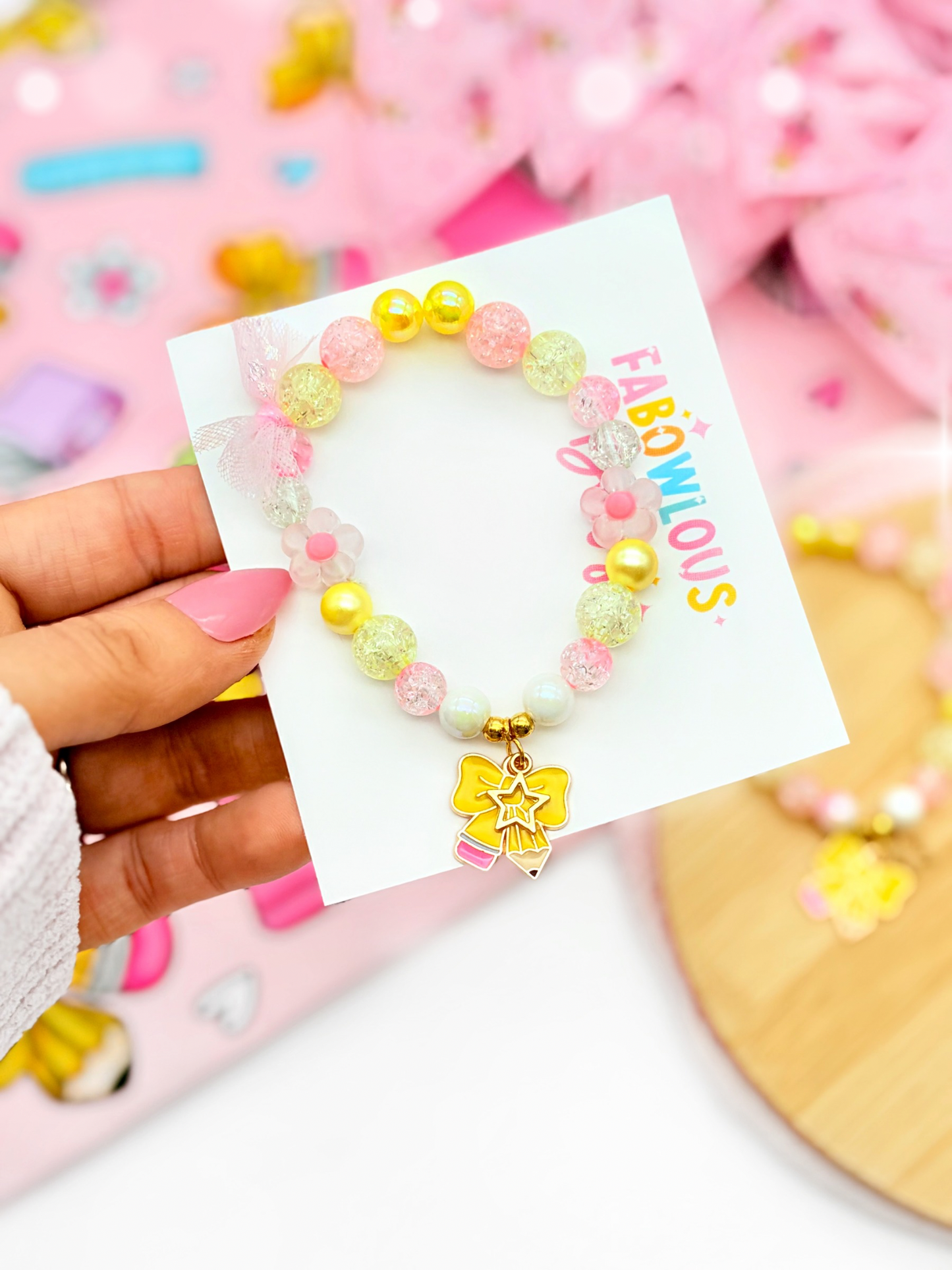 Pencil Bows • Bracelet