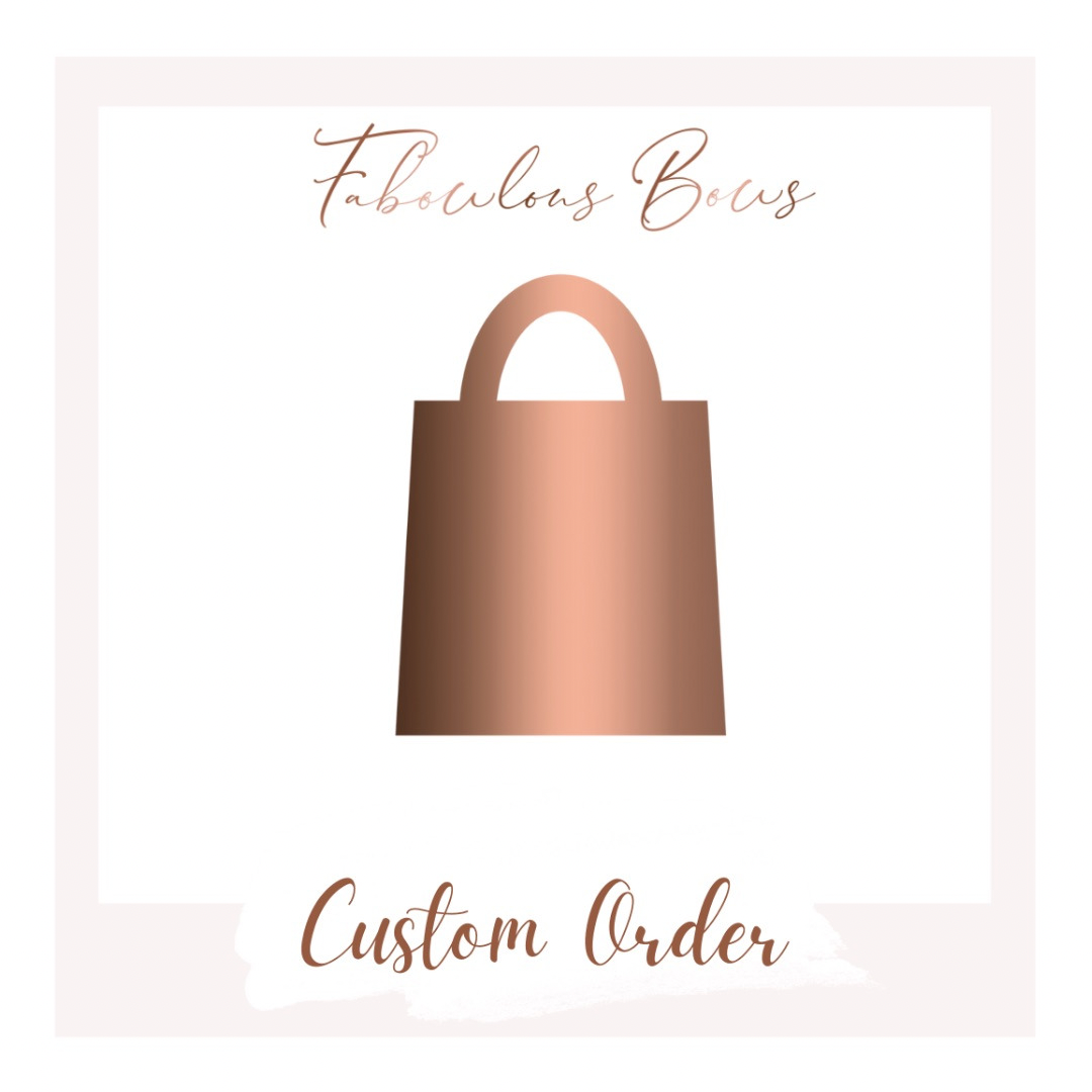 Custom Order for Sabrina