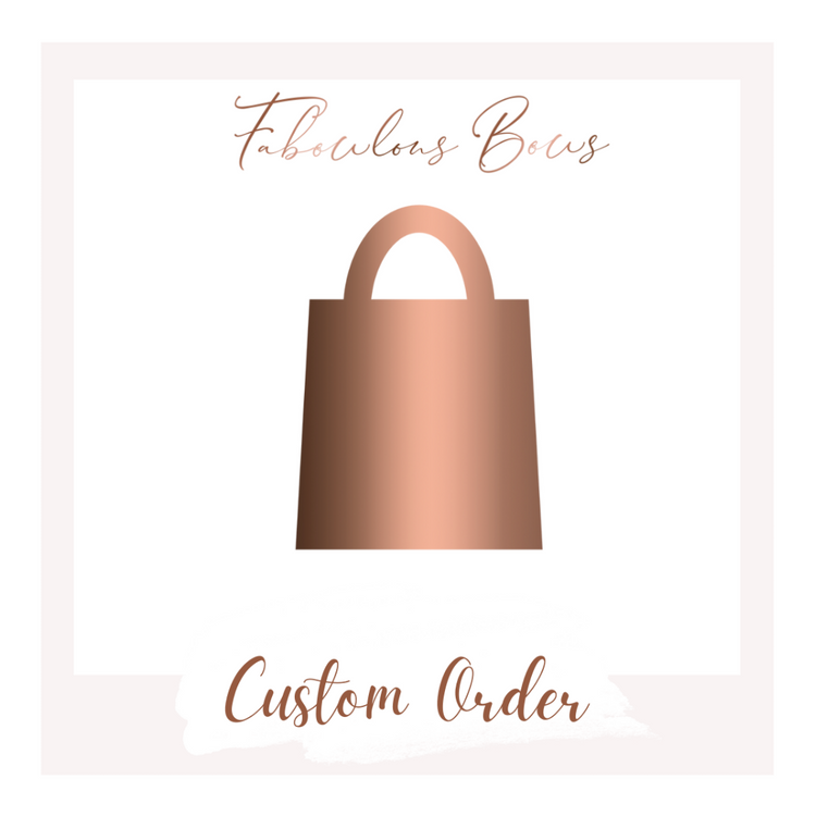 Custom Order for Neha K