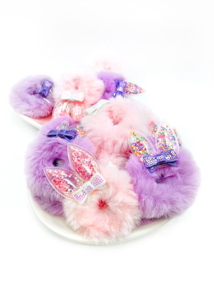 Fluffy Bunny Small Size Scrunchie