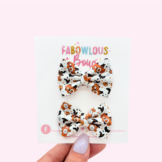 Scare Bears // Mini Pinch Pigtails
