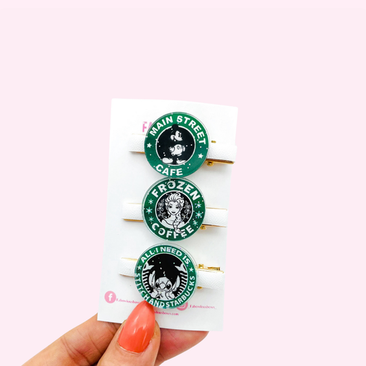 Coffee Crew // Bar Clip Set