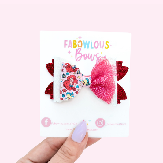 Princess Mermaid // Elegant Tulle Bow