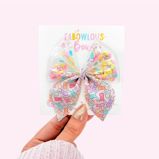 Pastel Peeps • Confetti Sailor Bow