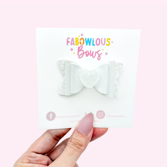 Jelly Tots - White Glitter