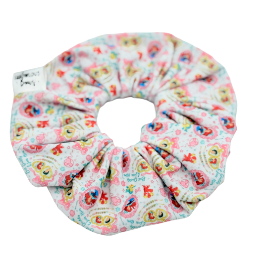 Ariel Heart Locket - Scrunchie - 3 for $25