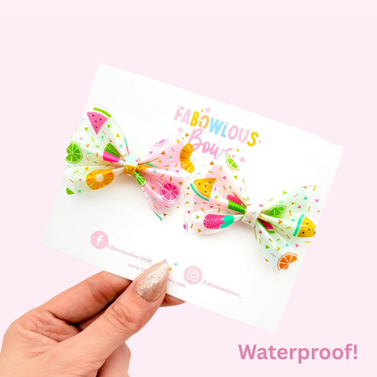 Fruit Salad • Waterproof Pigtail Set