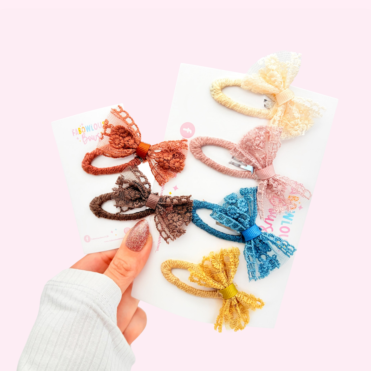 Elegant Autumn Lace  • Open Snap Clip