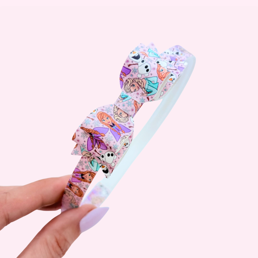 Ice Sisters // Printed Headband