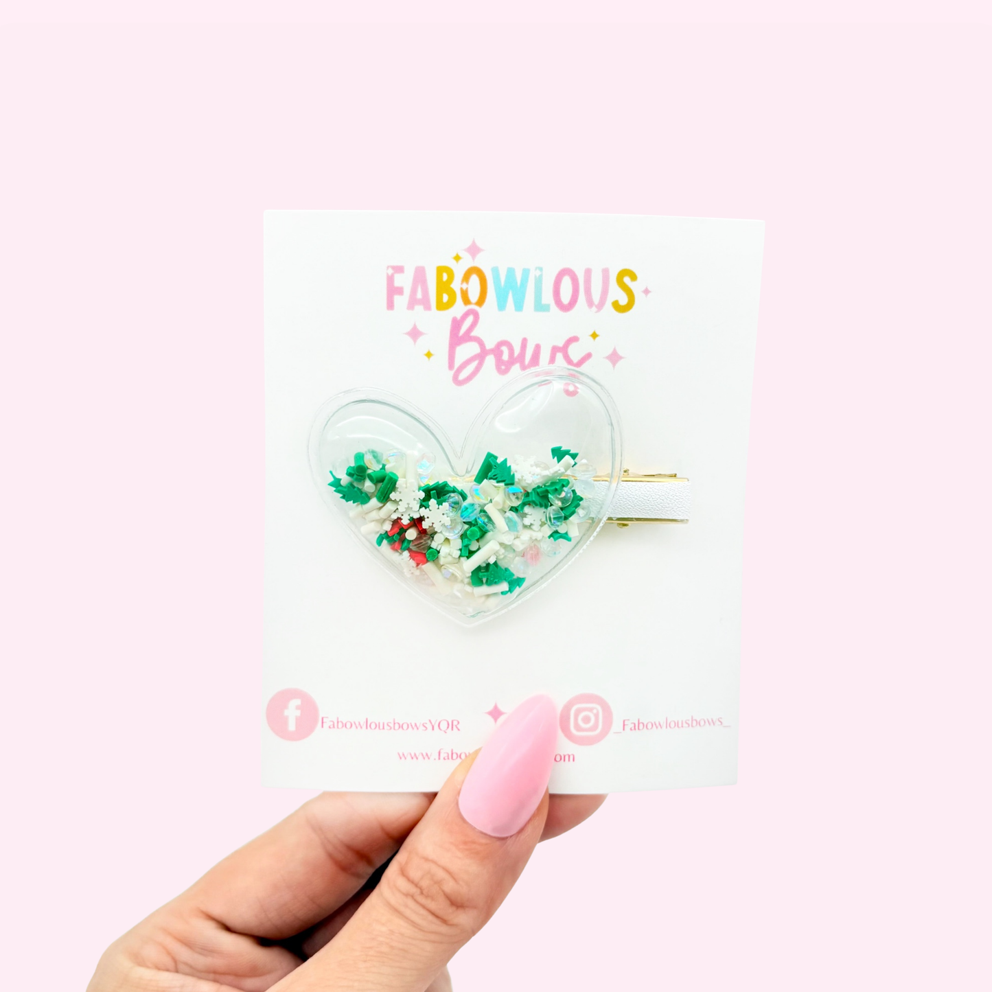 Evergreen Christmas // Confetti Clip