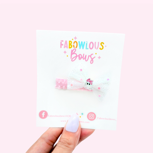 Ghosty Girl  // Frilly Tulle Clip