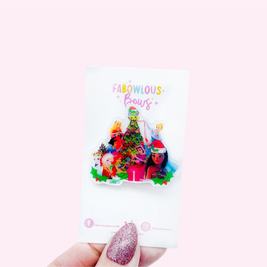 Princesses // Acrylic Clip (3 for 10)