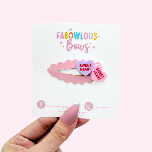 Sweet Candy Hearts - Deluxe Clip