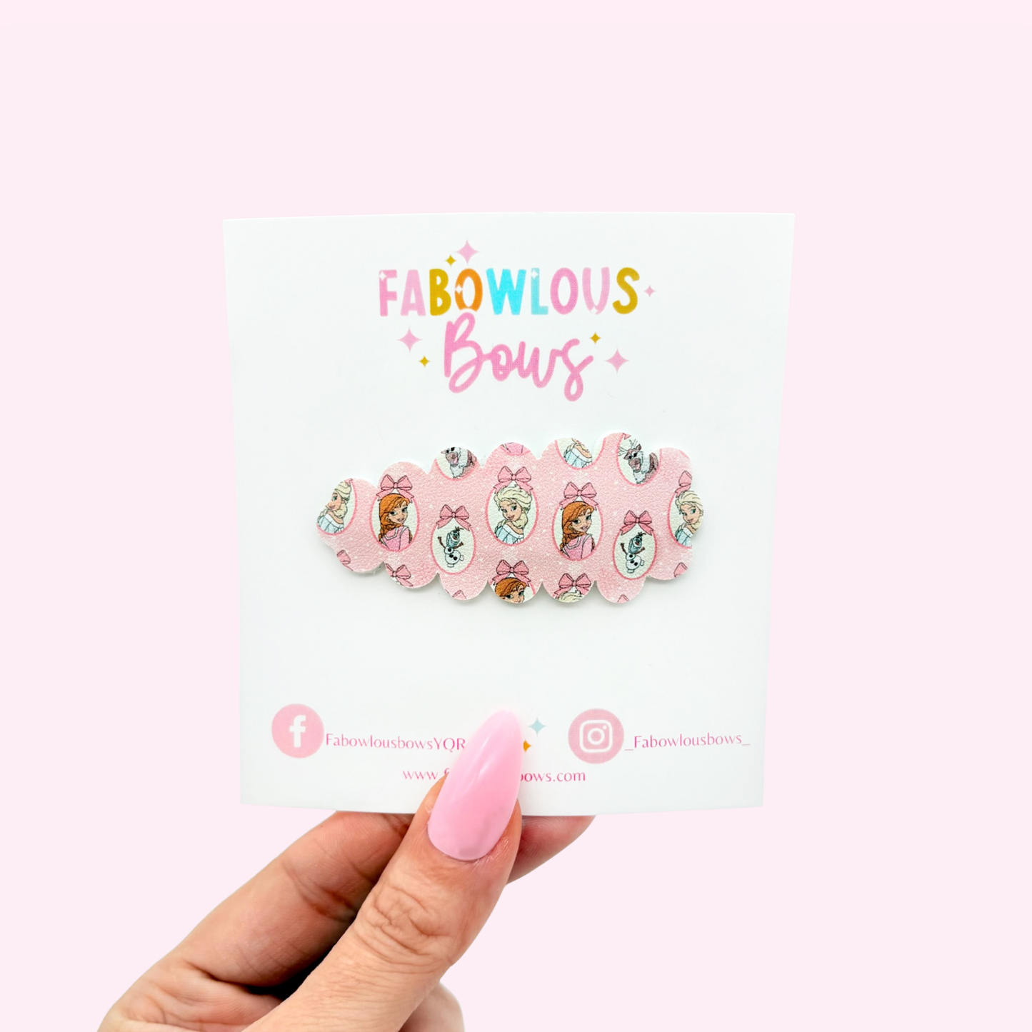 Frozen Fairytale // Snap Clip - 3 for $10