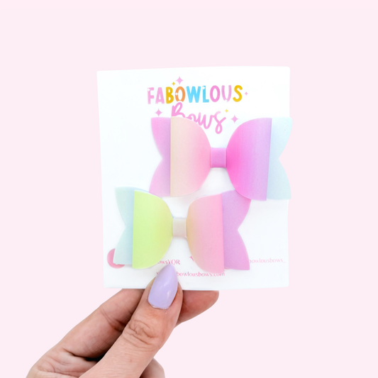 Waterproof Ombre // Pigtail Set