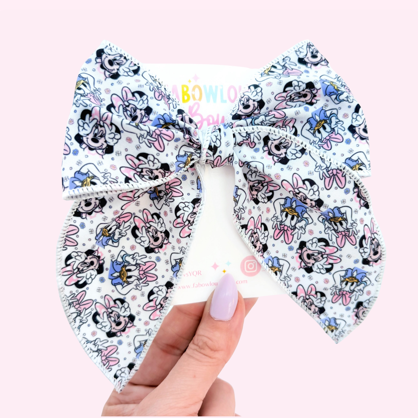 MM & DD // Fabric Fable Bow