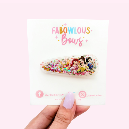 Princesses // Confetti Clip