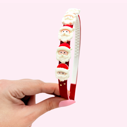 Velvet Santa Headband