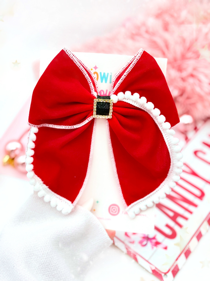 Santa’s Favourite // Fabric Fable Bow
