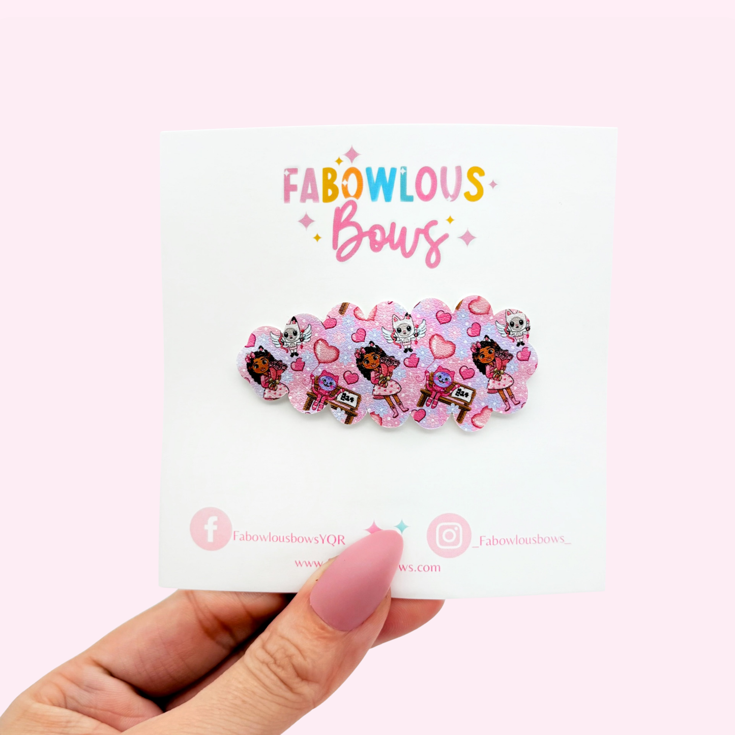 Cupid Dollhouse - Snap Clip - 3 for $10
