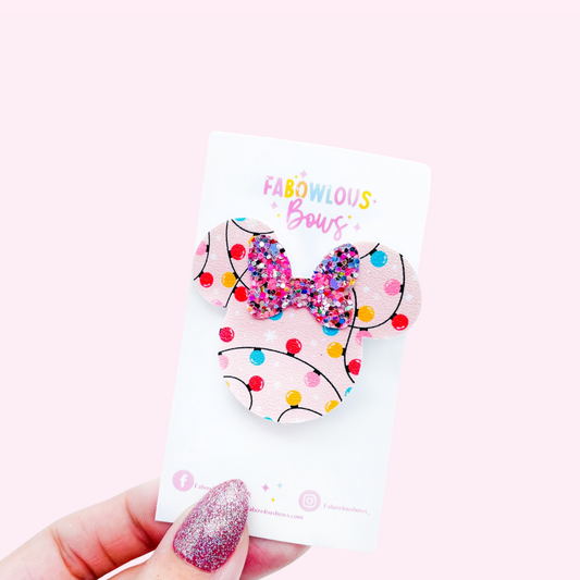 Christmas Lights// Silhouette Clip
