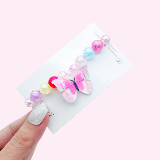Butterfly Glitter Bracelet