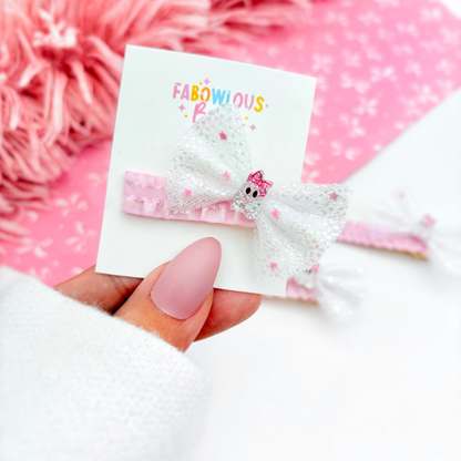 Ghosty Girl  // Frilly Tulle Clip