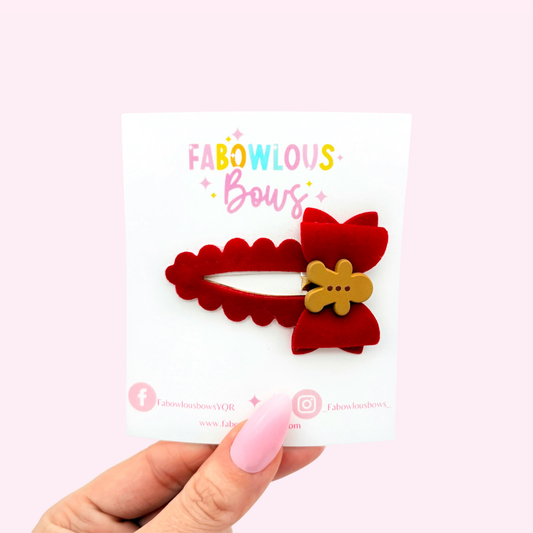 Velvet Gingerbread // Deluxe Clip